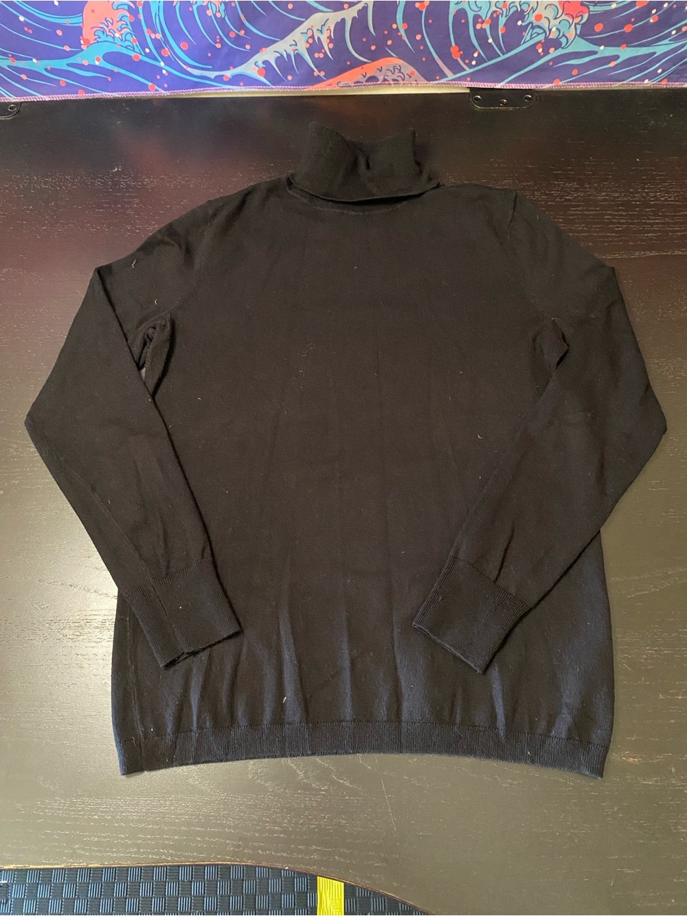 Talbots Black Men's Turtleneck Sweater